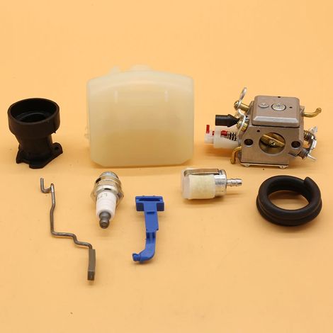 Carburateur, filtre à air, starter, tige d'accélérateur, durite d'essence pour moteur de tronçonneuse de jardin HUSQVARNA 340, 345, 346XP et 350 - Pièces détachées-AquaForge