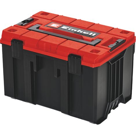Original Einhell E-Case M Systemkoffer (max. 90 kg, universelle Aufbewahrung und Transport von Zubehör und Werkzeug, stapelbar, verknüpfbar) (1/5)
