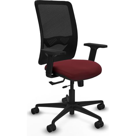 Silla de oficina piqueras y crespo Zulema cuero sintético granit (1/2)