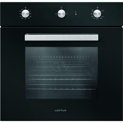 Airlux – Four traditionnel catalyse 60L – Classe énergétique A – Nettoyage catalytique – Couleur noir – Multifonction (1/5)