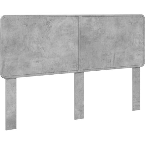 Maison Exclusive - Cabecero Gris Concreto Madera de ingeniería (1/5)
