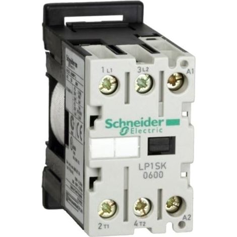 TeSys SK - mini contactor - 2P (2 NO) - AC-1 - 690 V 12 A - 24 V DC coil  - LP1SK0600BD
