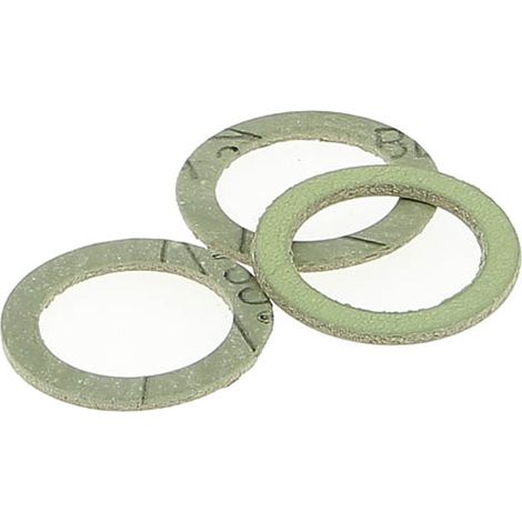 Lot de 50 joints alimentaire sans amiante FNA vert 1" - 30x22x2mm