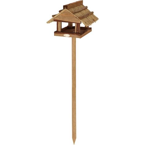 Standvogelfutterhaus aus Holz