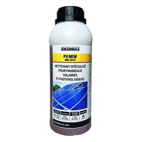 Limpiador de paneles solares, concentrado PV NEW 1L.