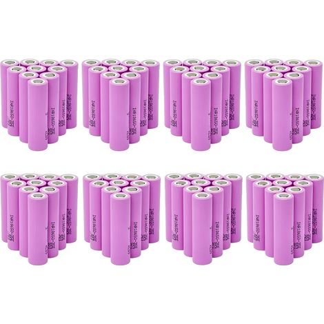 Batería de litio, capacidad de 3500 mAh, tasa de descarga de 20 A, 35E 3500 mAh - 80 unidades (1/2)