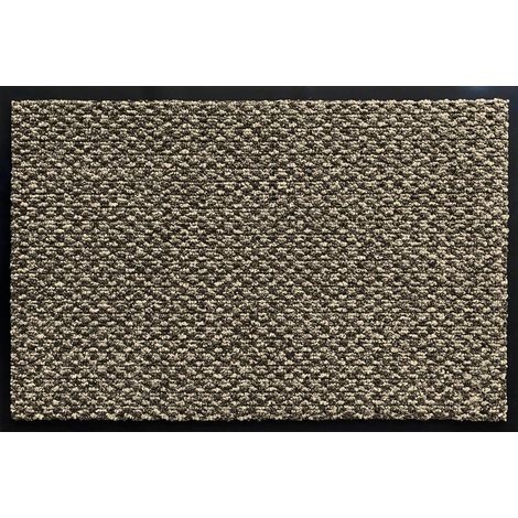 Tapis d'entree plastique marron l.60 cm x L.80 cm, Aurillac608010 (1/2)