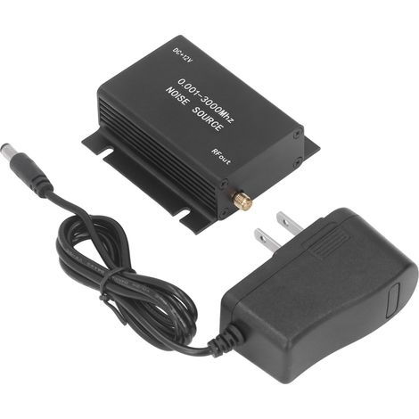 Bruit source 0,0013000 MHz, suivi de spectre simple, alimentation DC12V, adaptateur secteur AC100-240V avec prise américaine (1/5)