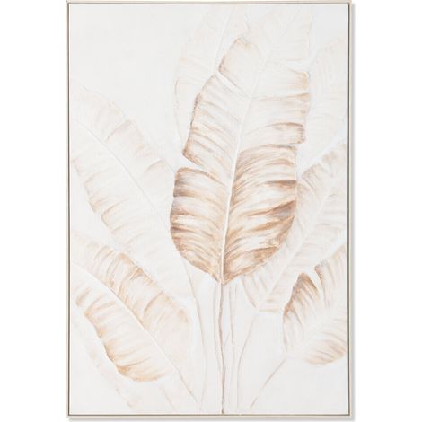 Cuadro Lienzo Ps 102,5X5,5X152 Hojas Palmera