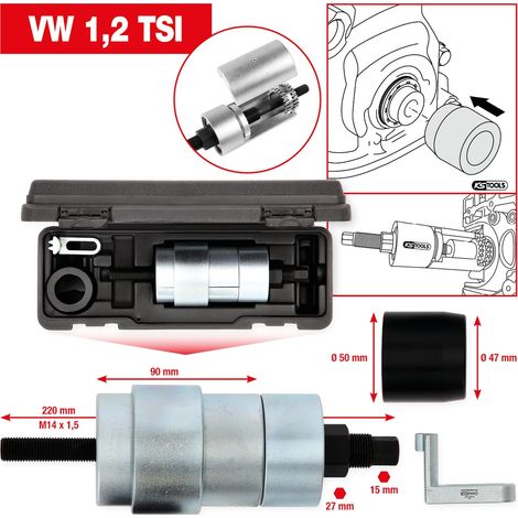 KS Tools Kettenrad-Montage-Werkzeug-Satz für VAG, 7-tlg (1/5)