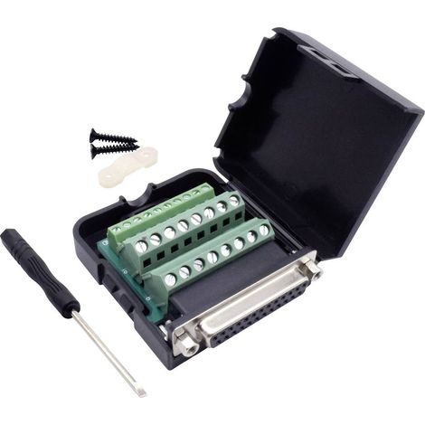 TRU COMPONENTS D-SUB BUCHSENLEISTEN-SET POLZAHL: 25 SCHRAUBEN 1ST. (1/5)