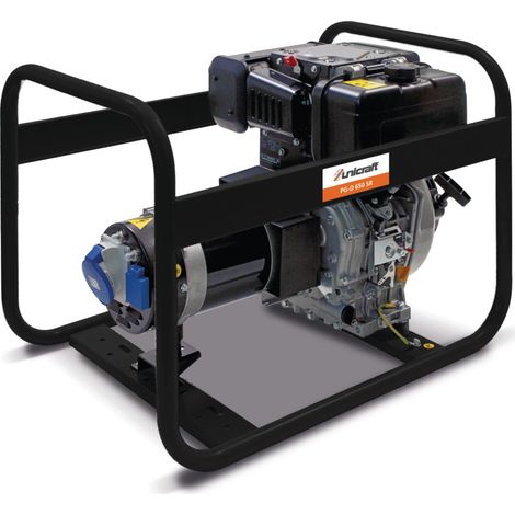 Unicraft Synchron-Stromerzeuger PG-D 650 SR (1/3)
