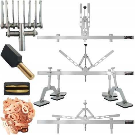 Extractor de paneles para reparación de carrocería, 110 cm, puntas de electrodo con garra, 2 unidades. (1/5)