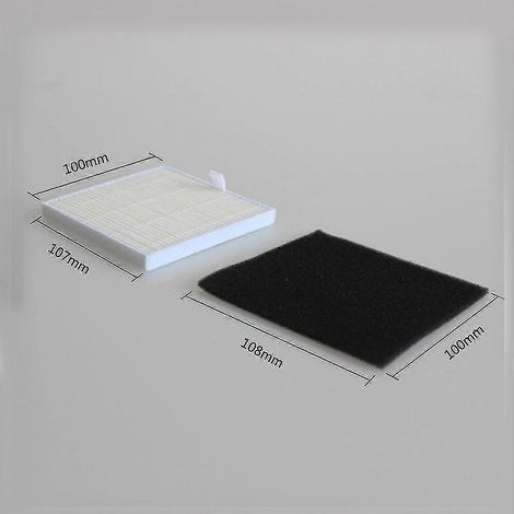 Kits d'accessoires de remplacement pour filtres de brosse latérale pour robots aspirateurs V8, V8s Plus, X750, X800, X785 et V80 Max (anti-enchevêtrement) (1/3)