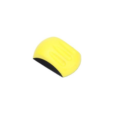 Bloc de ponçage manuel en forme de souris, tampon de polissage en mousse de nylon à fermeture auto-agrippante, outil de travail du bois, 12,7 cm (5 pouces) (1/5)