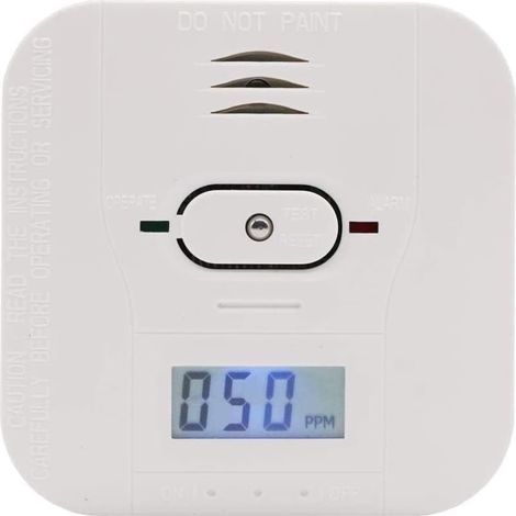 Kohlenmonoxidmelder – Kohlenmonoxidalarm – 85 dB Alarm (1/5)