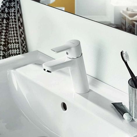 Mitigeur de lavabo Pure & Easy 100 Blanc (1/4)
