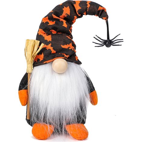 Gnome - Decoration Halloween - Pour Intérieur Maison Bureau Salon Chambre - Lot De 1 (1/5)