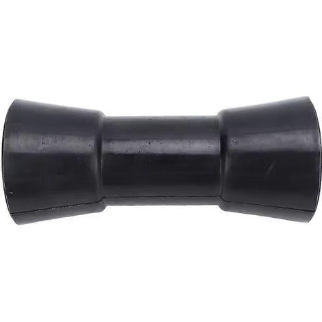 Rouleau de quille marine 6 pouces, robuste, en PU noir, pour remorque de bateau, pour un meilleur support de bateau (1/5)