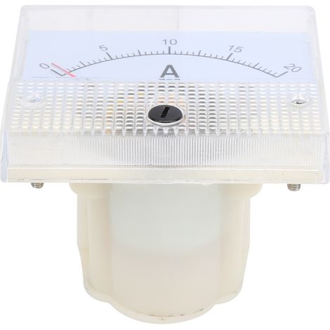 Ampèremètre analogique 85C1 DC 0-20A pour mesure de courant électrique (1/5)