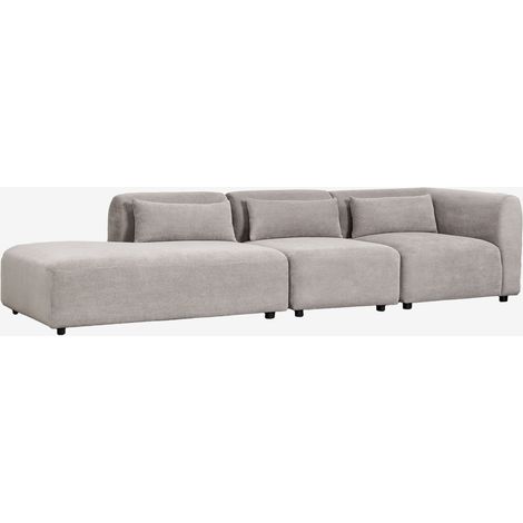 SKLUM 3-teiliges modulares Ecksofa Fogler mit Chaiselongue links                                   