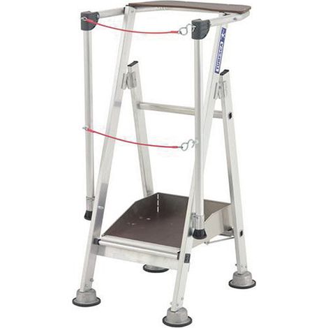 Scaletta scaffalatura 1 gradino - Altezza max lavoro 2.30m - 2273101