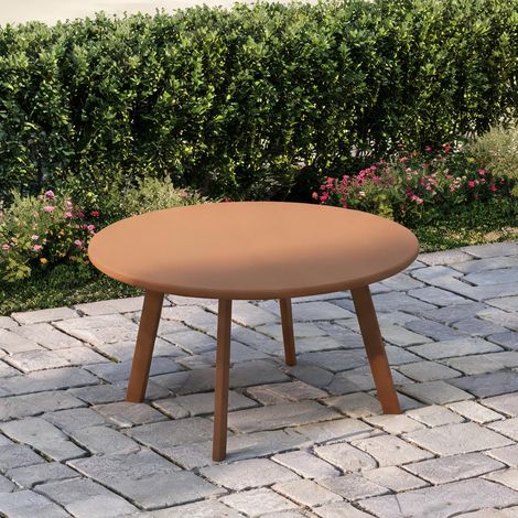SunJet Table de jardin, table extérieure, Table basse ronde en métal - Réf. OWVUVK06AI4K (1/5)