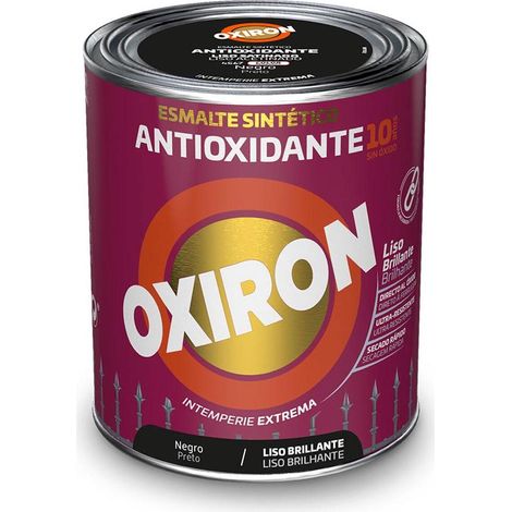 Oxiron Vernice Antiruggine Nera Lucida 1L