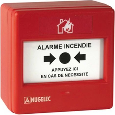 Nugelec NUG30316 - Membrane manual trigger without indicator Red projection