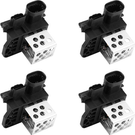 4X Kühlermotor-Heizlüfterwiderstand 9673999880 9ML351332181 für Citroen Berlingo C1 C4 Xsara Peugeot 107 206 307 (1/5)