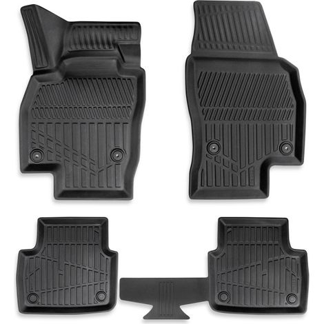 Set mit 4 Stück 3D-Gummifußmatten für den Innenraum Erpassan – SKODA KAMIQ ab 2018