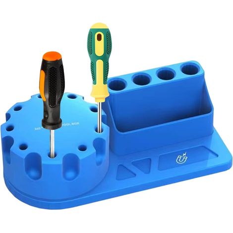 Rangeur de Tournevis Organisateur d'Outils Rotatif 360° Rangement pour Pinces Pour Atelier Salon Dortoir Garage (1/5)