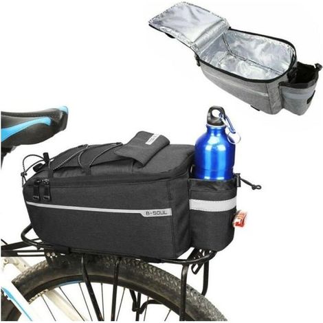 Sac universel de Siège Arrière de Vélo Vélo Accessoires Noir SACOCHE VELO 0U060I01 (1/4)