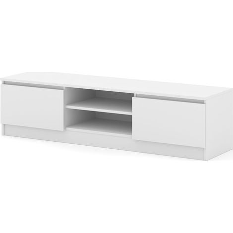 TV-Möbel MAJA 150 cm matt weiß – TV-Tisch