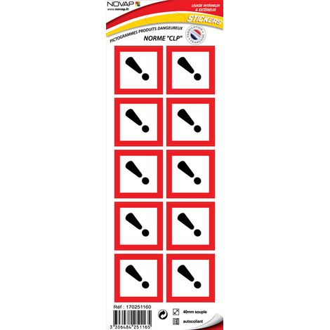 Pictogramme - J'altère la santé 40x40mm - 4251165