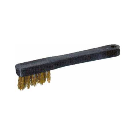 Cepillo de latón para velas, 3 cabezales, cebo