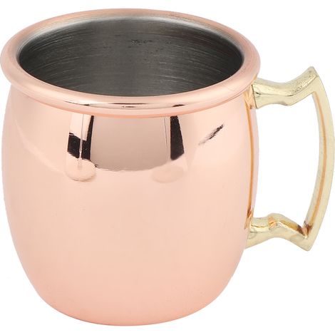 Mug Moscow Mule Mini 60 ml, verre à cocktail whisky, chope à bière en acier inoxydable, accessoires de bar pour la maison (1/5)