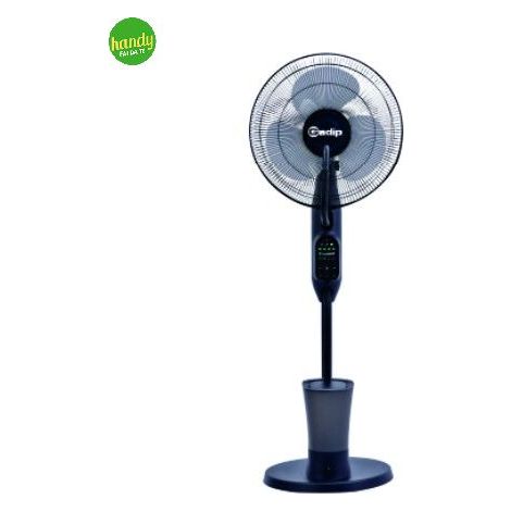 Ventilatore a Piantana con Nebulizzatore e Telecomando Nero 75 Watt