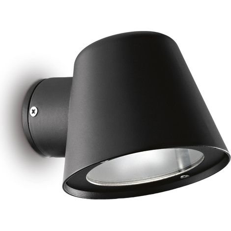 Applique Moderna Gas Alluminio Nero 1 Luce Gu10 (1/4)