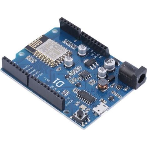 Carte ESP-12E WEMOS D1 UNO sans fil compatible Arduino ESP8266 (1/4)