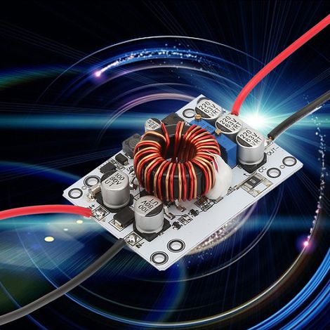 DCDC 10A 180W Auf-/Abwärtswandler, 10,570V auf 558V Auf-/Abwärts-Netzteilmodul (1/5)