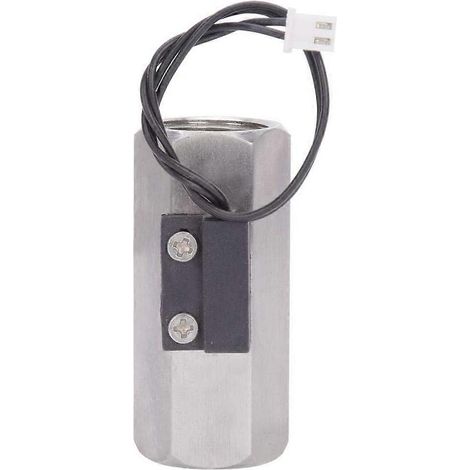 Capteur de débit d'eau G1/2" à double filetage femelle, en acier inoxydable 304, haute précision, multicolore (1/5)