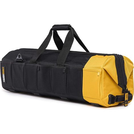 TOUGHBUILT TOU-60-30 - Bolsa de boca masiva de 76 cm, color negro y amarillo (1/5)