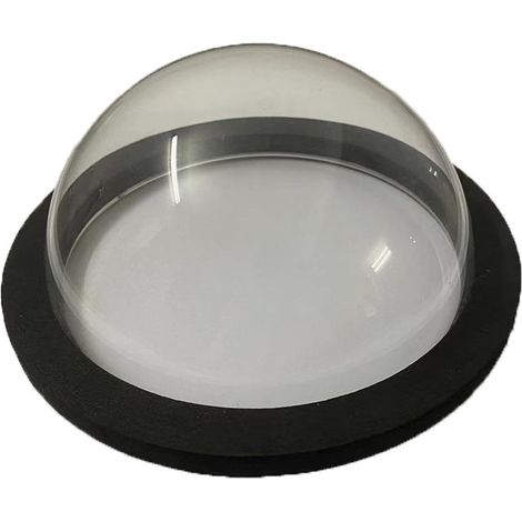 Dôme Flottant en Acrylique pour Aquarium Extérieur - 2 en 1 : Distributeur de Nourriture et Observatoire à Bulles pour Poissons - Accessoire de Bassin de Jardin avec Base en Mousse - Kit Complet (1/4)