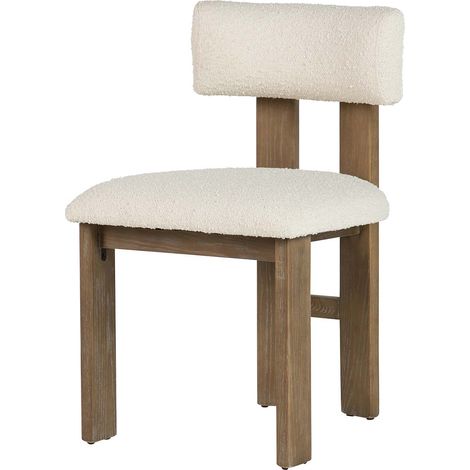Stuhl aus weißem Eschenholz 48 x 53 x 78 cm (1/5)