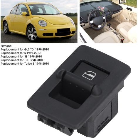 Interrupteur de Vitre Électrique 1C0959851A ABS Noir Sensible pour GLS TDI 1998‑2010 (1/5)