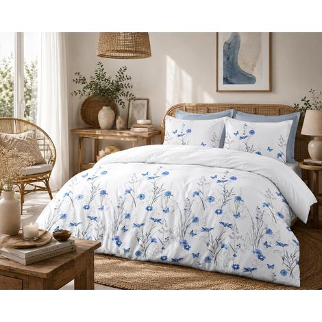 Parure de Couette Montespan Bleu 220x240 cm (1/5)