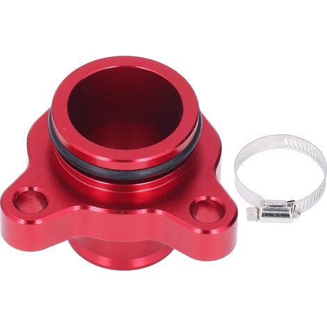 Tuyau d'eau pour voiture en alliage d'aluminium avec collier de remplacement pour moteurs 335i 335xi 135i N54 3.0L Twin Turbo - Rouge (1/5)