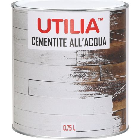 Utilia CEMENTITE FONDO ALL'ACQUA ml. 750 Bianco 6.00 pz