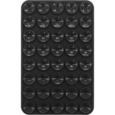 Ventosa universal para teléfono, negra